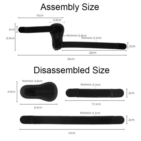 Finger Dislocation Sprain Support Strap Splint - Image 4