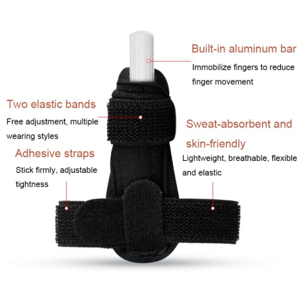 Finger Dislocation Sprain Support Strap Splint - Image 5