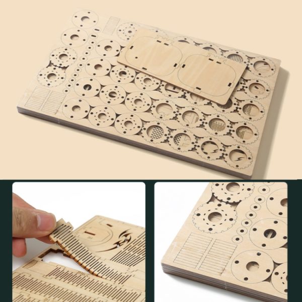 3D Wooden Puzzle Children Educational Toy – Image 13