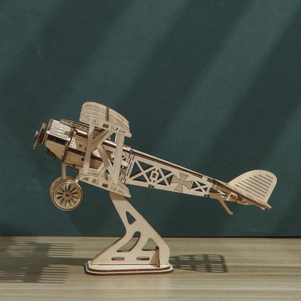 Aircraft 3D Wooden Puzzle Toy – Image 4