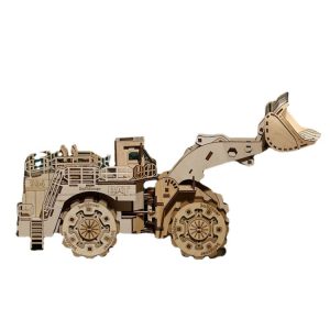 Bulldozer Construction Truck 3D Wooden Puzzle Toys