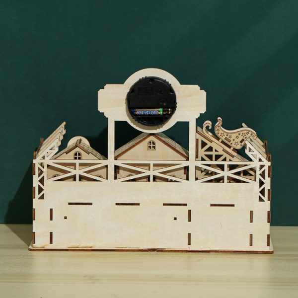 Santa Claus Factory 3D Wooden Puzzle Toys DIY - Image 4