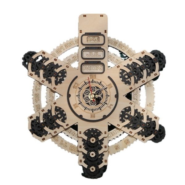 Perpetual Calendar 3D Wooden Puzzle Toys