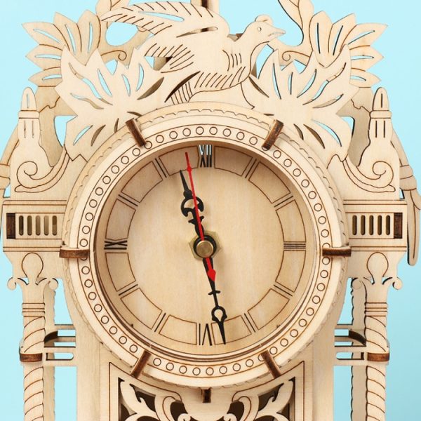 The Clock Tower 3D Wooden Puzzle Toys DIY – Image 3