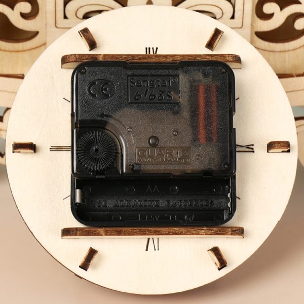 The Clock Tower 3D Wooden Puzzle Toys DIY – Image 4