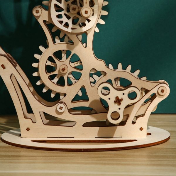 3D Wooden Mechanical Butterfly Hand-Assembled Puzzle Model - Image 4