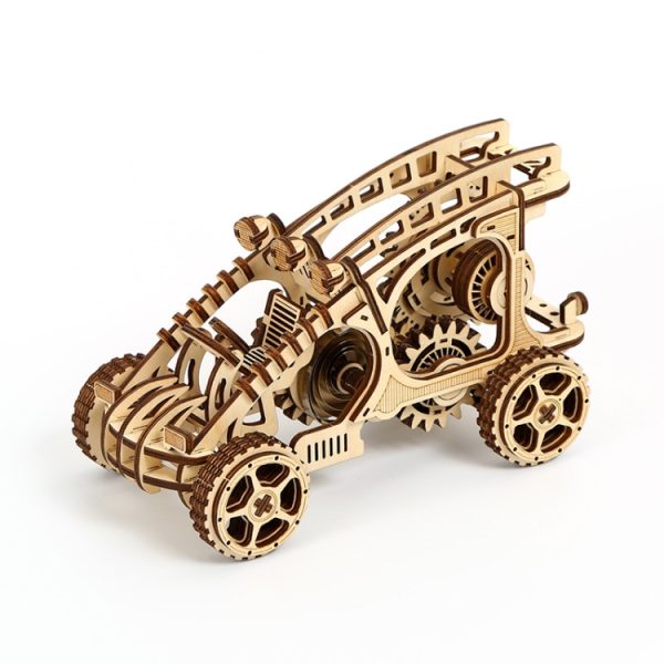 Bumper Car 3D Wooden Puzzle Model DIY