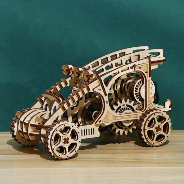 Bumper Car 3D Wooden Puzzle Model DIY - Image 2