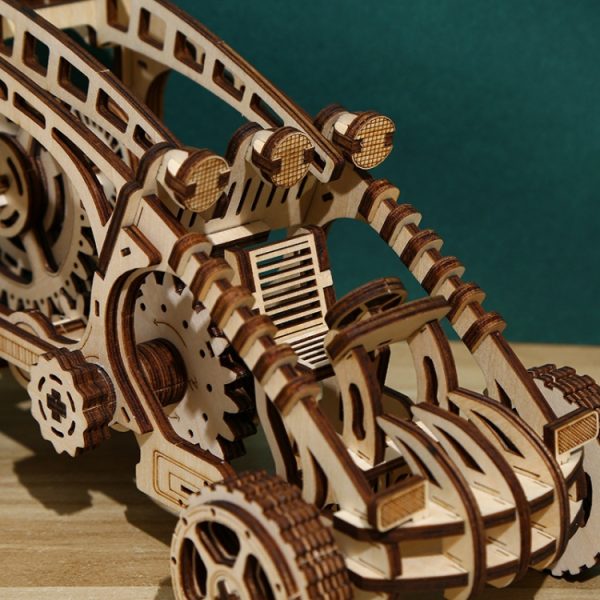 Bumper Car 3D Wooden Puzzle Model DIY - Image 4