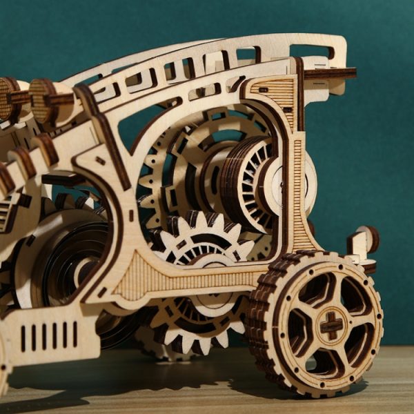 Bumper Car 3D Wooden Puzzle Model DIY - Image 5