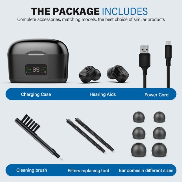 Z-127D In-ear Sound Amplifier Digital Display Hearing Aid – Image 9