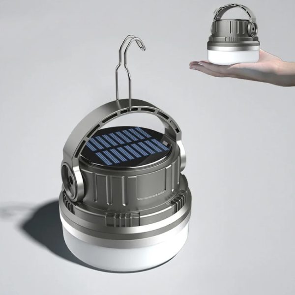 M10 Solar Tent Light With Portable Power Supply Handheld Camping Light Outdoor Vintage Mood Lights – Image 2