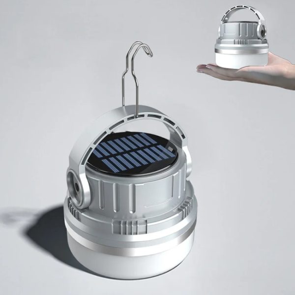 M10 Solar Tent Light With Portable Power Supply Handheld Camping Light Outdoor Vintage Mood Lights – Image 3