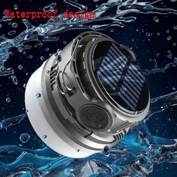 M10 Solar Tent Light With Portable Power Supply Handheld Camping Light Outdoor Vintage Mood Lights – Image 14