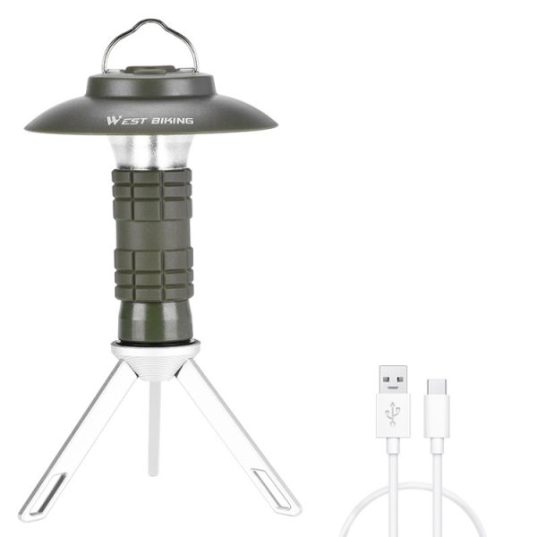 WEST BIKING Outdoor Lighthouse Camping Light LED Portable Magnetic Emergency Flashlight - Image 3