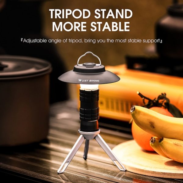 WEST BIKING Outdoor Lighthouse Camping Light LED Portable Magnetic Emergency Flashlight - Image 14