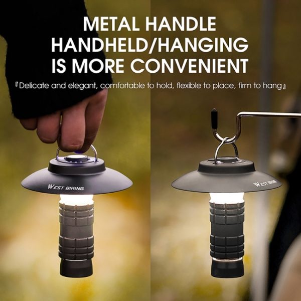 WEST BIKING Outdoor Lighthouse Camping Light LED Portable Magnetic Emergency Flashlight - Image 12