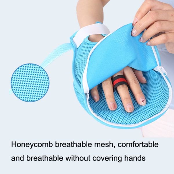 Finger Fixed Restraint Belt Anti-scratch Gloves – Image 6