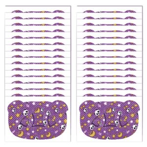 30pcs/pack O-shaped Breathable Soft Prevent Mouth Open Sticker