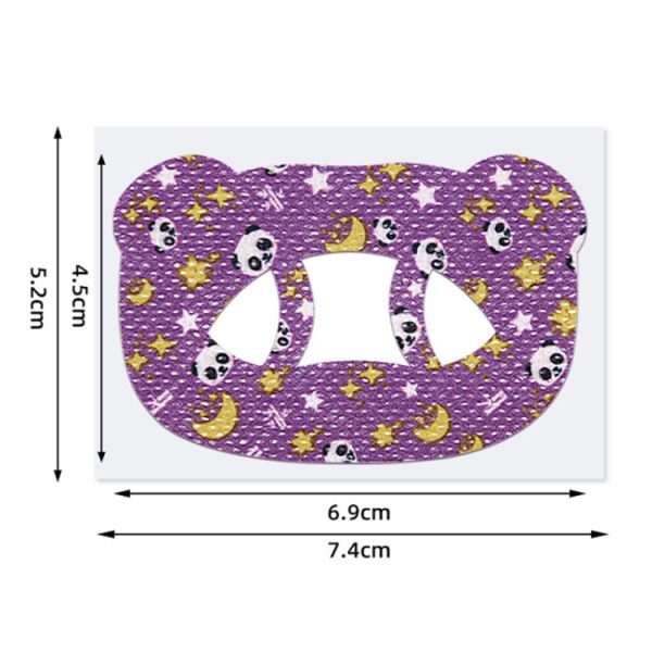 30pcs/pack O-shaped Breathable Soft Prevent Mouth Open Sticker - Image 3