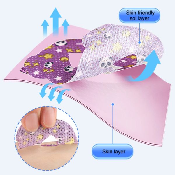 30pcs/pack O-shaped Breathable Soft Prevent Mouth Open Sticker - Image 5