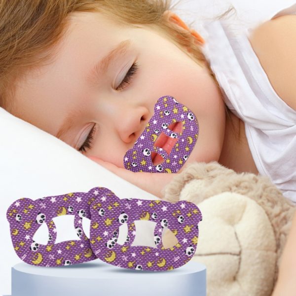 30pcs/pack O-shaped Breathable Soft Prevent Mouth Open Sticker - Image 8