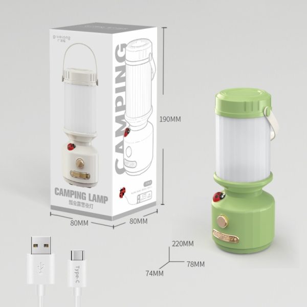 Tripolar Dimmable LED Camping Decorative Ambient Light – Image 15