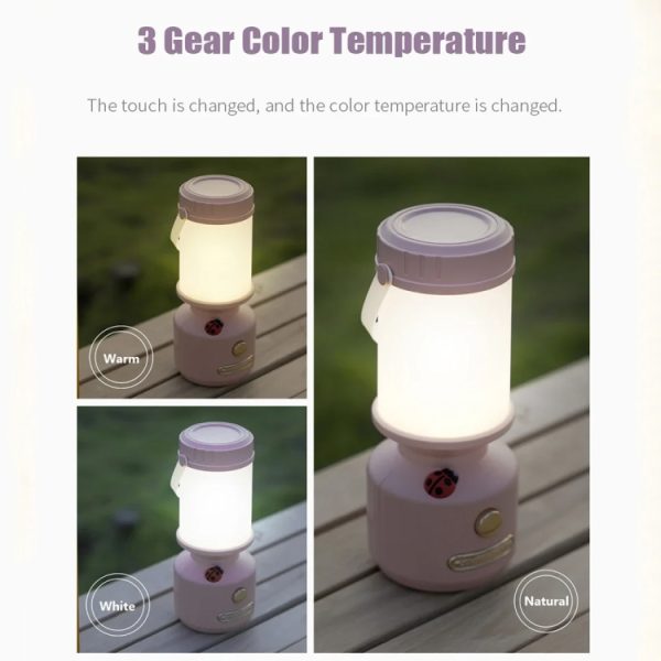 Tripolar Dimmable LED Camping Decorative Ambient Light – Image 9