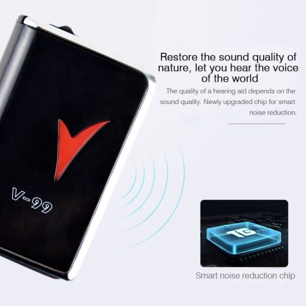 V99 Box Sound Amplifier Aid Hearing Aid Earphone - Image 7