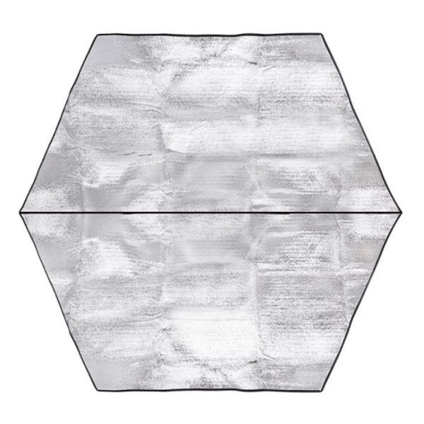 Outdoor Large Hexagonal Double Sided Waterproof Heat Insulation Tent Picnic Pad