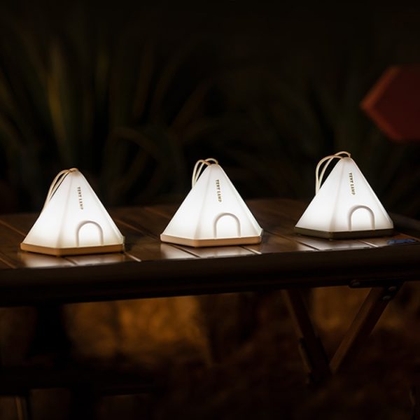 ZAY-L05 Tent-Shape USB Charging Timer Night Light Wild Camping - Image 5