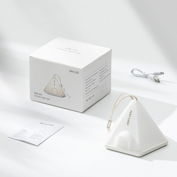 ZAY-L05 Tent-Shape USB Charging Timer Night Light Wild Camping - Image 14
