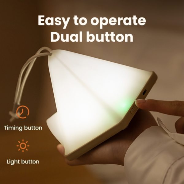 ZAY-L05 Tent-Shape USB Charging Timer Night Light Wild Camping - Image 9
