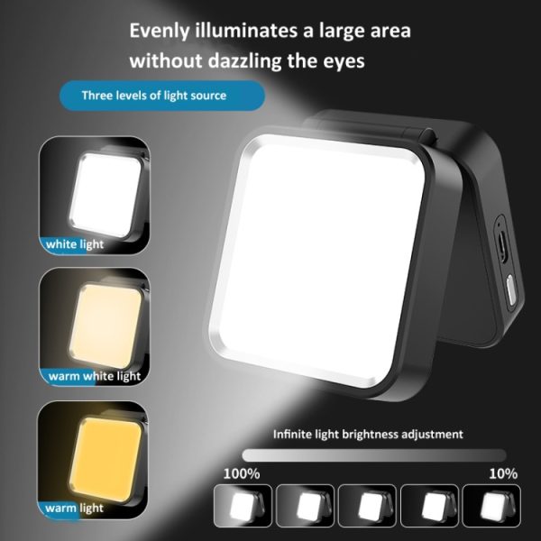 Camping Cycling Night Fishing Three-Color Temperature Reading Lamp - Image 6