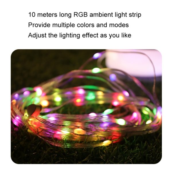 JSK-L20 Outdoor Camping Lamp LED Tent Atmosphere Light String – Image 8