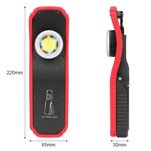 Magnet Inspection Portable Work Light w/Swivel - Image 4