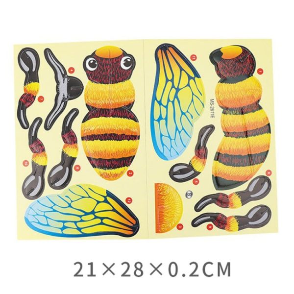 DIY 3D Puzzle KT Board Handmade Simulation Animal Model Toys - Image 3
