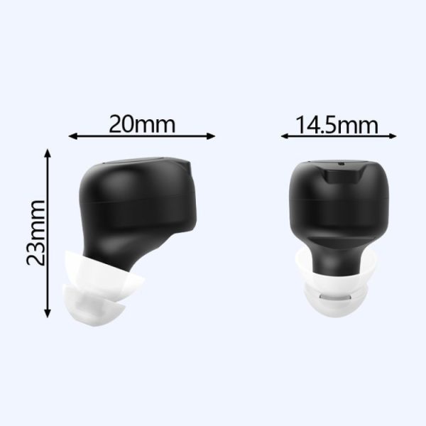1pair Rechargeable Semi-In-Ear Hearing Aid Elderly Sound Amplifier – Image 4