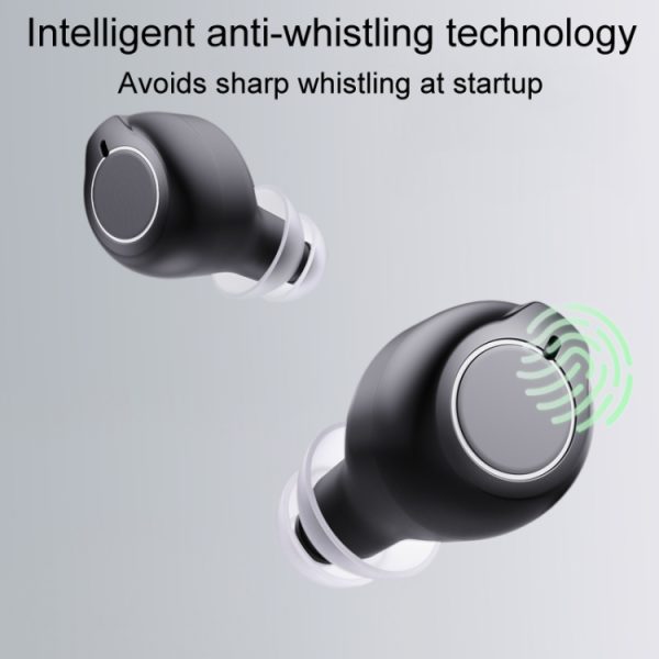 1pair Rechargeable Semi-In-Ear Hearing Aid Elderly Sound Amplifier – Image 8