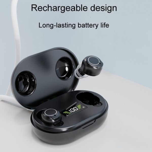 1pair Rechargeable Semi-In-Ear Hearing Aid Elderly Sound Amplifier – Image 9