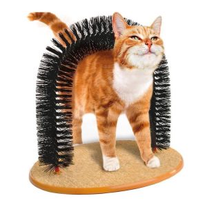Cat Hair Brush Scrubber Toy