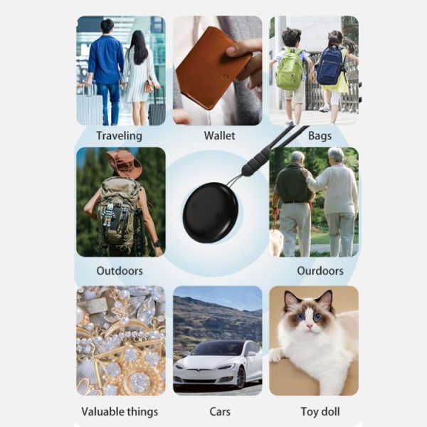 Apple Series S10 Round Smart Global Anti-Lost Device Waterproof Locator – Image 10