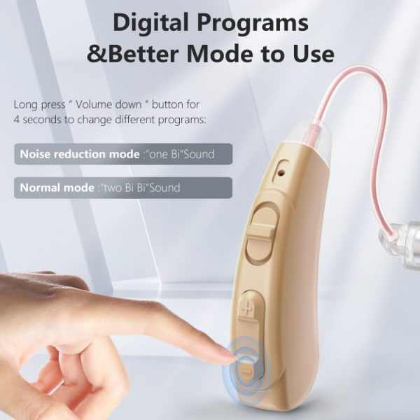 Mini Rechargeable Digital Hearing Aid Personal Sound Amplifier – Image 8