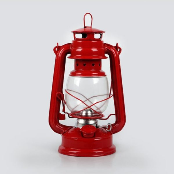 Retro Nostalgic Wrought Iron Portable Putdoor Tent Camping Light - Image 9