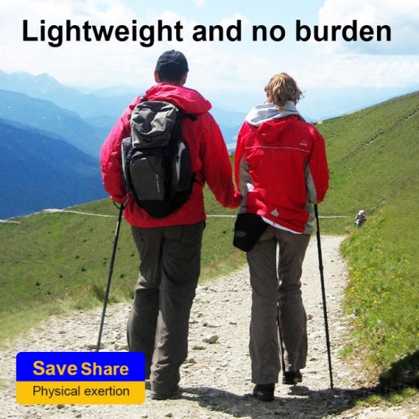 132cm Retractable Three Outdoor Trekking Poles Telescopic – Image 12