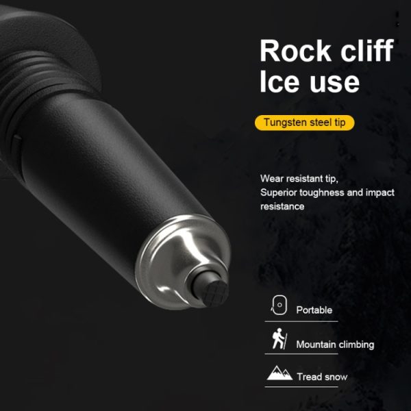 132cm Retractable Three Outdoor Trekking Poles Telescopic – Image 8