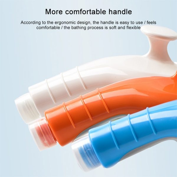Pet Shower Shower Brush with Non-slip Handle Nozzle - Image 11