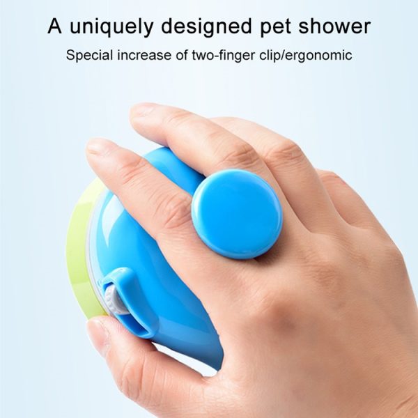 Pet Shower Shower Brush with Non-slip Handle Nozzle - Image 8