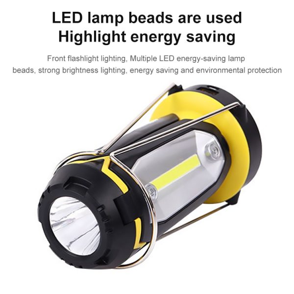 Multifunctional USB Charging Camping  Outdoor Tent Portable Flashlight/ Table Lamp - Image 2