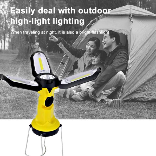 Multifunctional USB Charging Camping  Outdoor Tent Portable Flashlight/ Table Lamp - Image 6